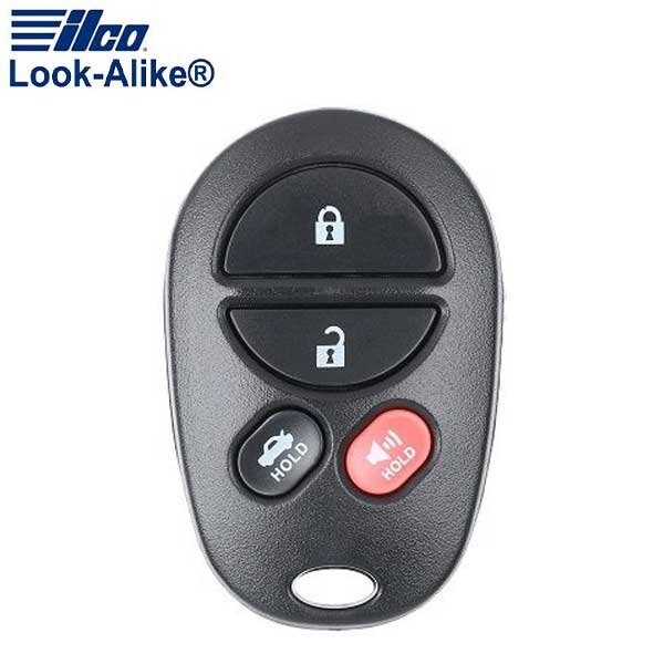 LAL RKE-TOY-4B1 TOYOTA 4 BUTTON REMOTE KEYLESS ENTRY